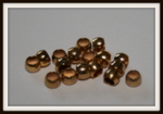 Perles à écraser dorées ~2,5mm x10