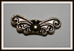 Perle en métal "ailes 2"