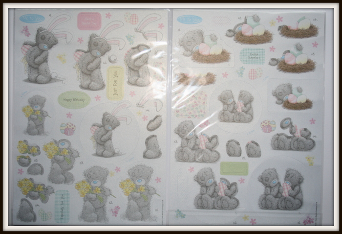 Stickers 3D Me to you 2planches A4 Pâques